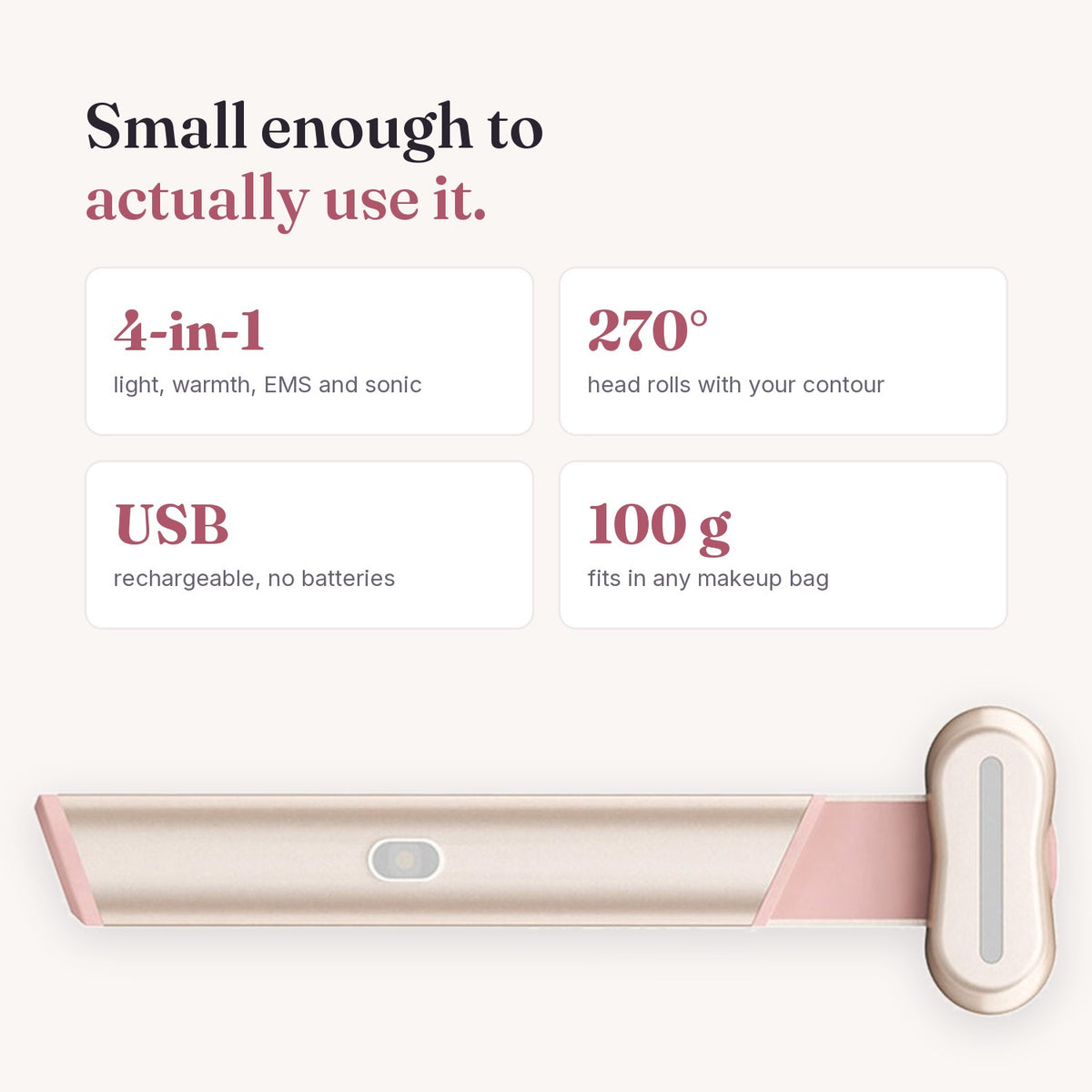 Joliluz™ 4-in-1 Eye Wand